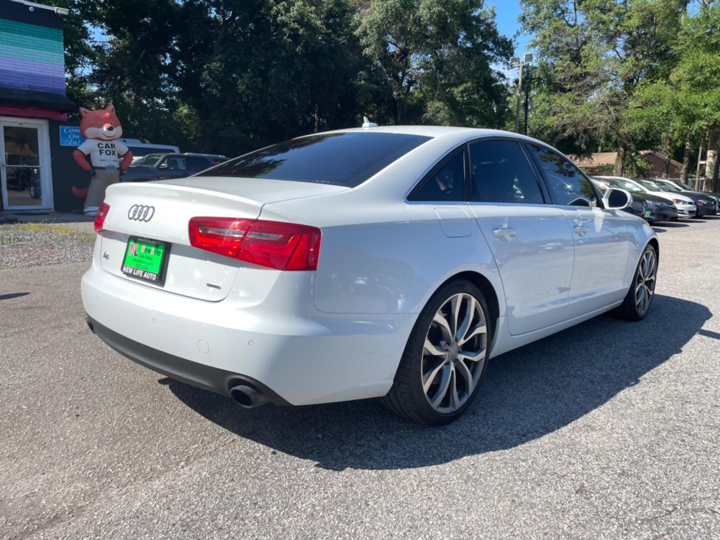 2015 WHITE AUDI A6 2.0T QUATTRO PREMIUM PLUS (WAUGFAFC4FN) with an 2.0L engine, Automatic transmission, located at 5103 Dorchester Rd., Charleston, SC, 29418-5607, (843) 767-1122, 36.245171, -115.228050 - Photo#6